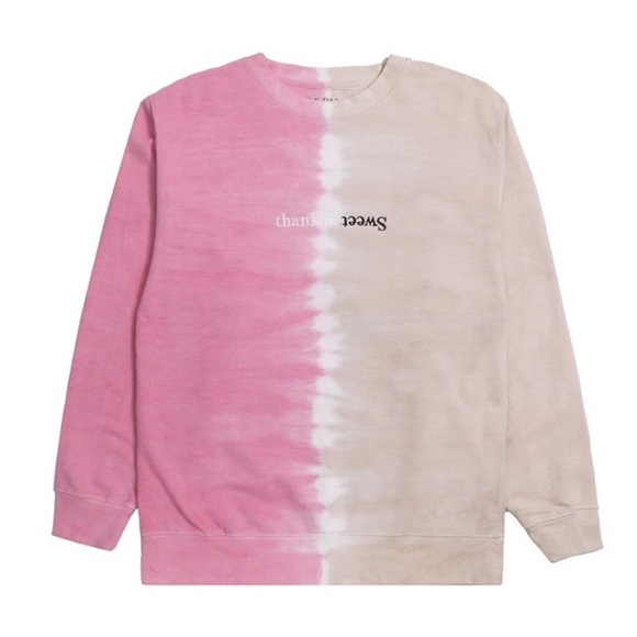 Ariana Grande Sweetener Tour Split Crewneck “thank u sweet” - Size XXL Perfect